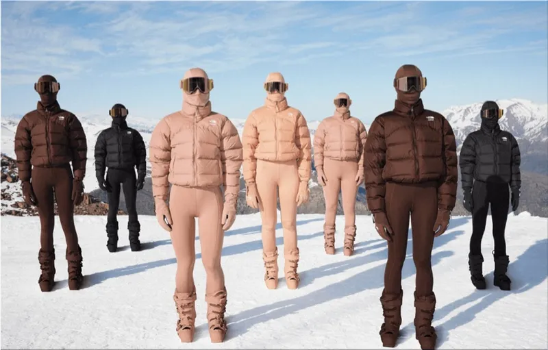 Kim Kardashian’s SKIMS and The North Face