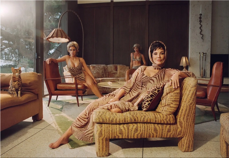 Skims x Roberto Cavalli Swimwear Collection