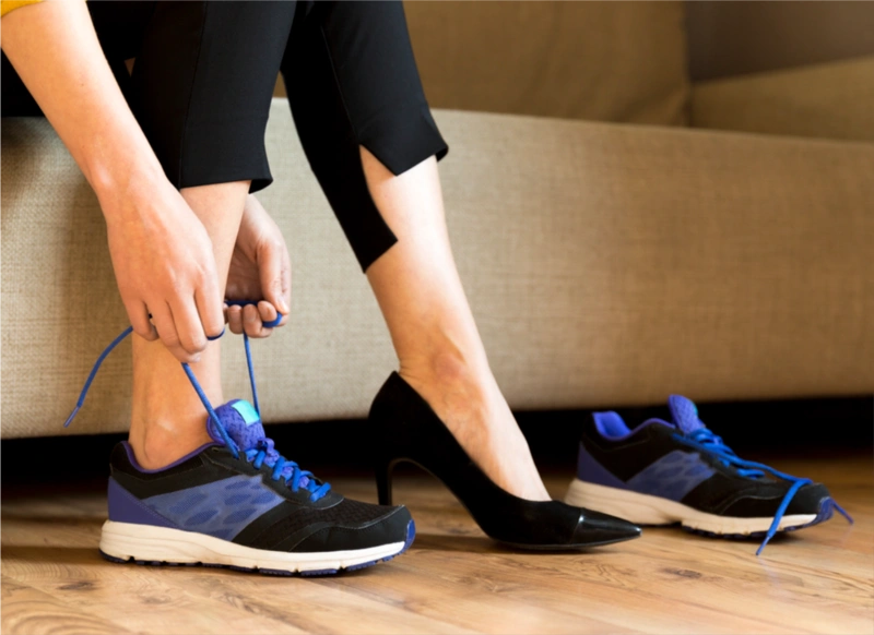 comfortable shoes
