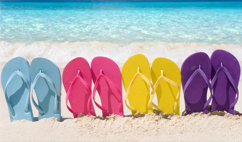 flip-flops or sandals