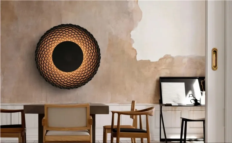 Sunflower Sculptural Wall Lamps