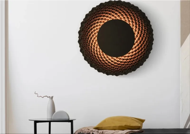 Sunflower Sculptural Wall Lamps