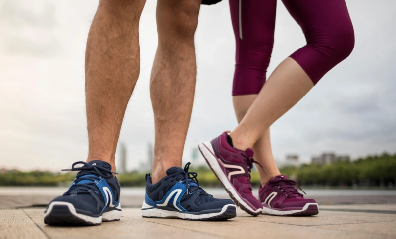 Walking shoes