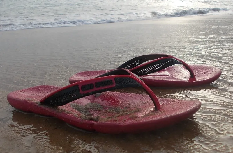flip-flops or sandals