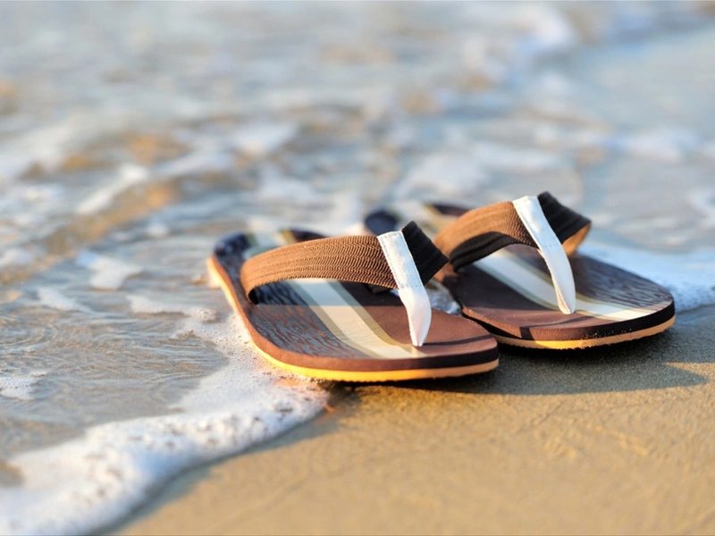 flip-flops or sandals