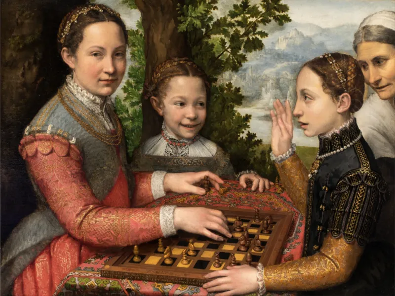 In the last week of the exhibition, costumes from Sofonisba's paintings are presented.