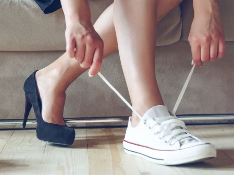 The health benefits of wearing comfortable shoes