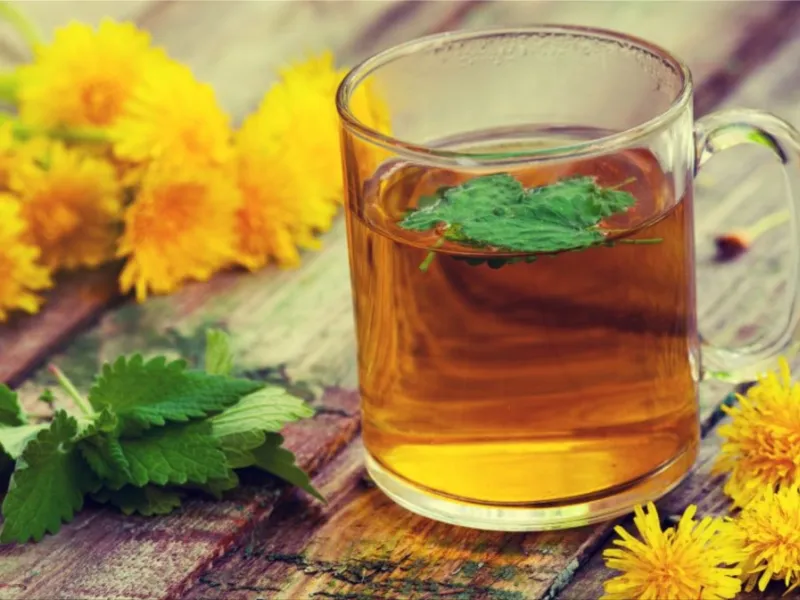 Dandelion tea