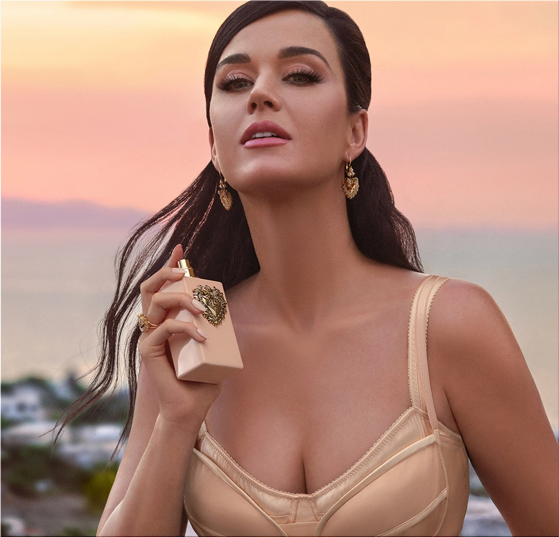 Katy Perry Shines in Dolce & Gabbana Devotion Intense Ad