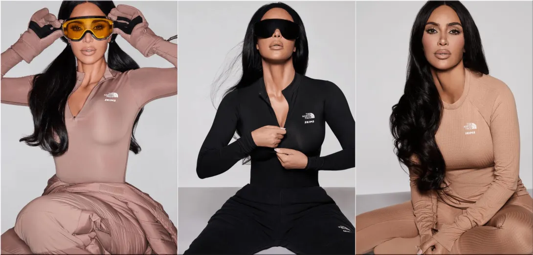 Kim Kardashian’s SKIMS and The North Face
